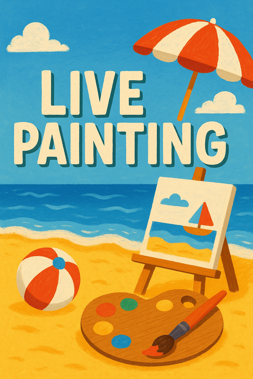 Live Artist Painting